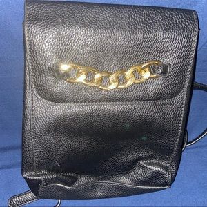 Black Backpack Purse